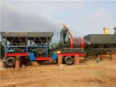 Planta portàtil de mescla de formigó