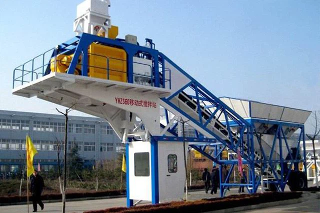 Planta portàtil de dosificació de formigó